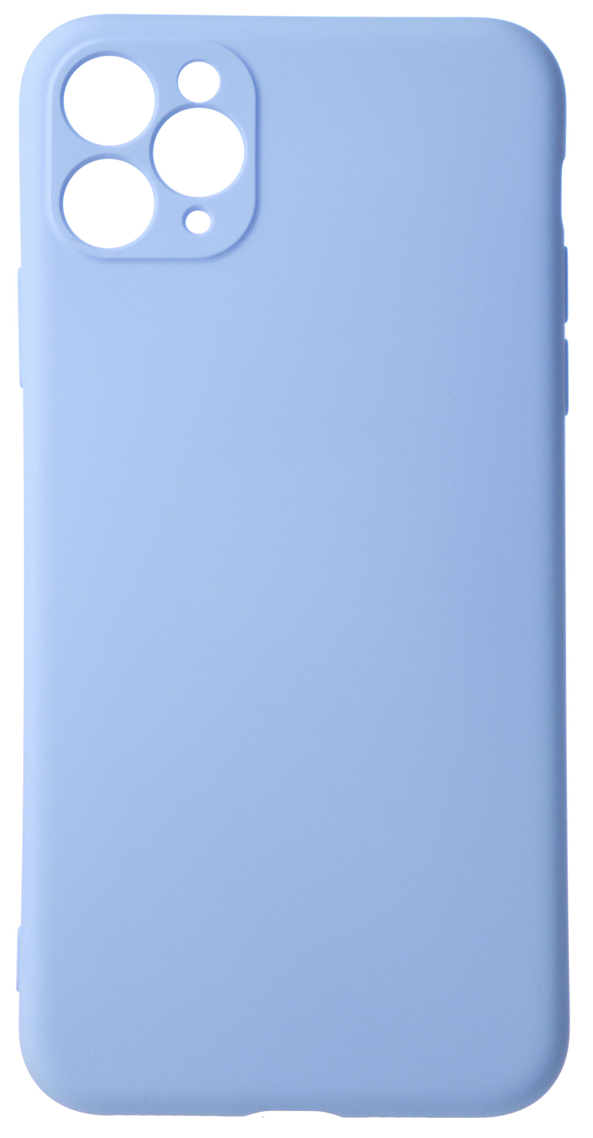 Чехол Soft-Touch для iPhone 11 Pro Max светло-голубой